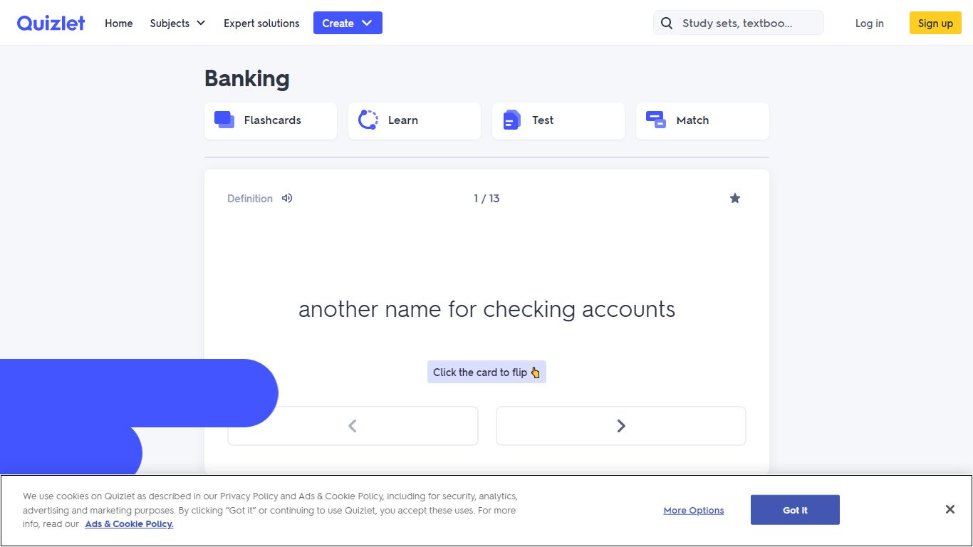 Best Banking Flashcards | Quizlet